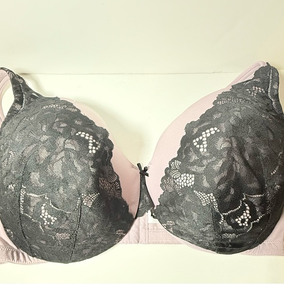 Cacique Lavender and Black Lightly Lined Full coverage - Picture 1 of 8